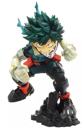 僕のヒーローアカデミア SMSP/BWFC ブラシ彩色3体セット 中古品】フィギュア 緑谷出久(ブラシ彩色) 「アミューズメント一番くじ