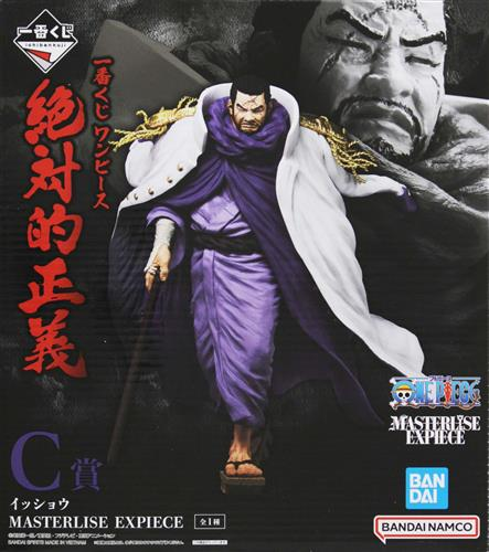 ワンピース一番くじ 絶対的正義　C賞 藤虎(イッショウ) 中古品】一番くじ ONE PIECE 絶対的正義 C賞 イッショウ(藤虎) MASTERLISE